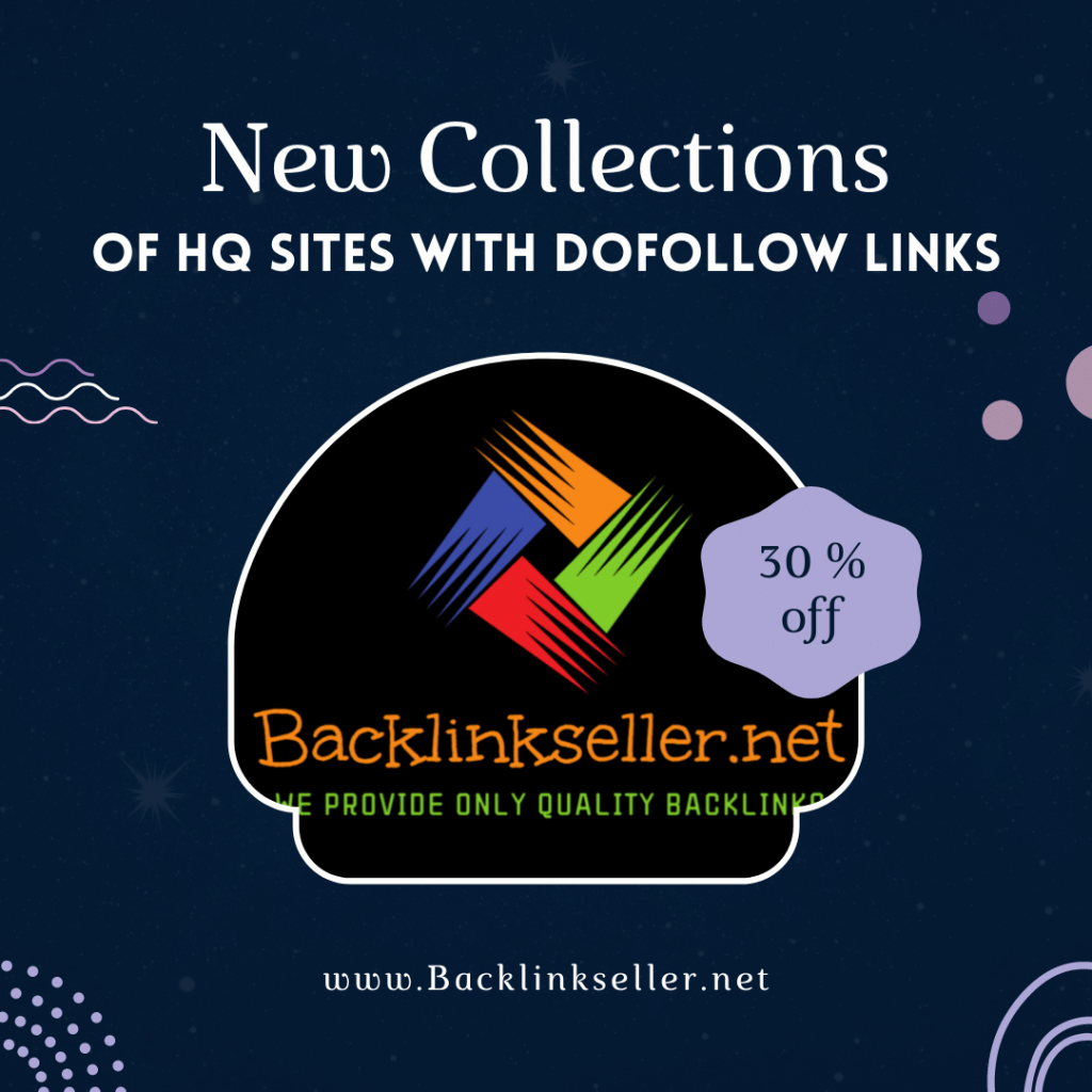 New collection of hq sites are available for the paid guest post