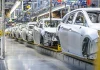 Cars are manufacturing in the automobile industry